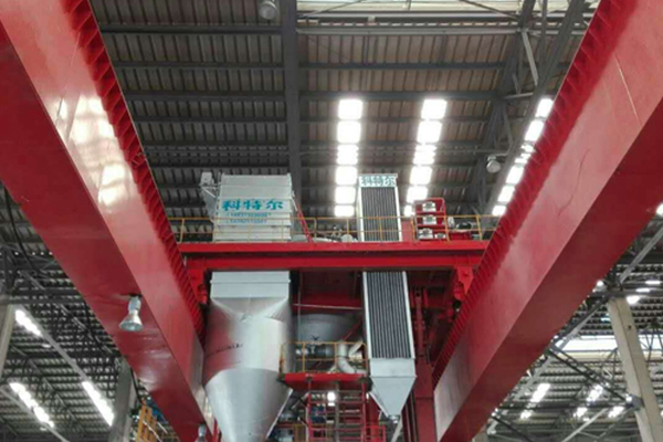 新款焙燒多功能機(jī)組（吸料速度80m3/h 多功能機(jī)組調(diào)試成功）